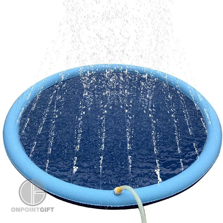 Absolutely love the Cool Pup Splash dog pool and mat! It's the perfect water play solution for our furry friend. The built-in sprinkler keeps our dog cool and entertained on those scorching days. It's a must-have for every dog owner. Highly recommended!