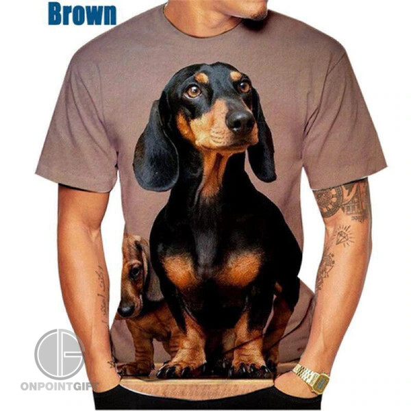 Elevate your fashion game with our Dachshund 3D Printed T-shirts! These trendy and versatile shirts are perfect for both men and women, offering a unique blend of style and comfort. Express your love for Dachshunds while making a fashion statement. Don't miss out on these must-have tees!