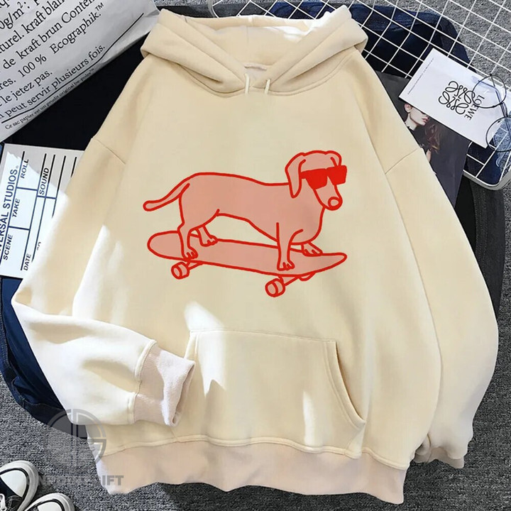 Elevate your style with our "Sausage Dog Dachshund Hoodies for Women." These hoodies feature a unique blend of gothic, vintage, and anime-inspired design elements, making them a standout choice for fashion-forward women. Stay warm and fashionable with these fleece hoodies, and embrace your love for Dachshunds in a style that's all your own. Explore our collection now to find the perfect long-sleeve top for your wardrobe that exudes both personality and comfort.
