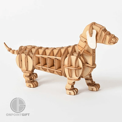 Unleash your creativity and assemble your very own Dachshund with our 3D Dachshund Wooden Puzzle Model Kit. This hands-on, handmade mechanical toy is a perfect pastime for kids, adults, and teens alike. Immerse yourself in the joy of crafting as you build a charming Dachshund replica. It's not just a delightful model but a unique gift idea for animal lovers and those who appreciate DIY projects. Explore the fun of assembly and create a beautiful keepsake with this engaging puzzle kit.