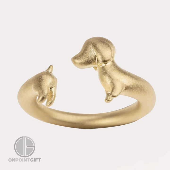 sausage-dog-silver-plated-ring-cute-animal-jewelry-for-a-sweet-touch-of-style