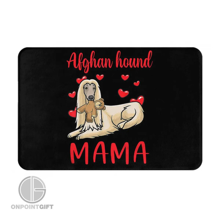 afghan-hound-mama-doormat-nonslip-rug-for-front-room-kitchen-bedroom-and-more
