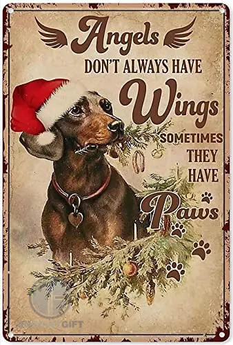 dachshund-angels-art-poster-and-metal-tin-signs-collection
