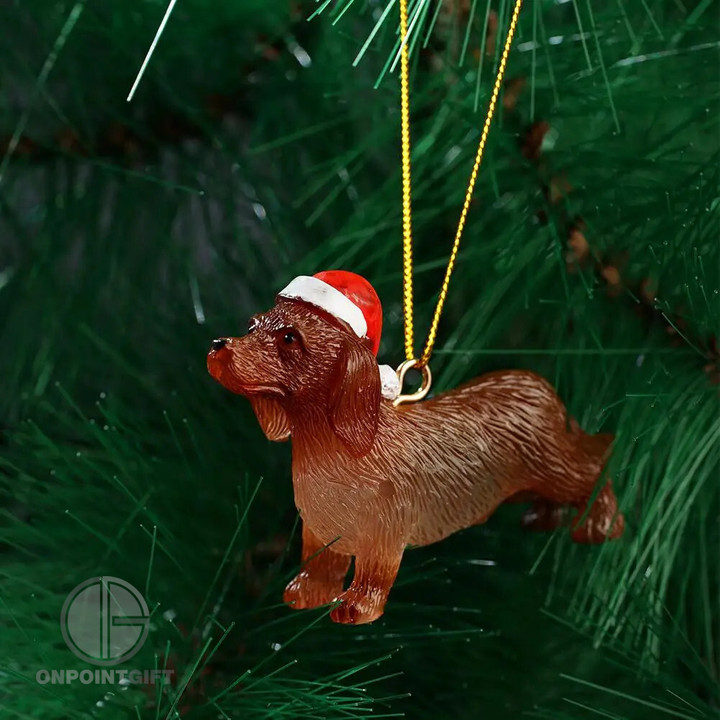 christmas-dachshund-pendant-hanging-ornaments