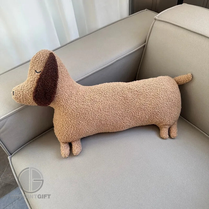 lifelike-brown-dachshund-plush-toy-cushion-pillow-perfect-gift-for-any-occasion