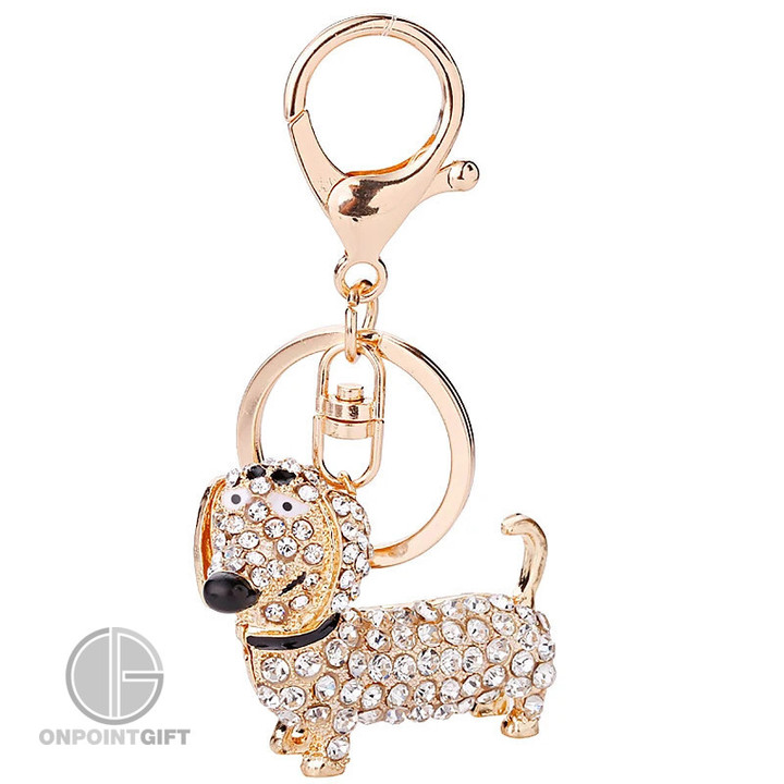 cute-dachshund-keychain-for-fashionable-bag-or-car-accessory