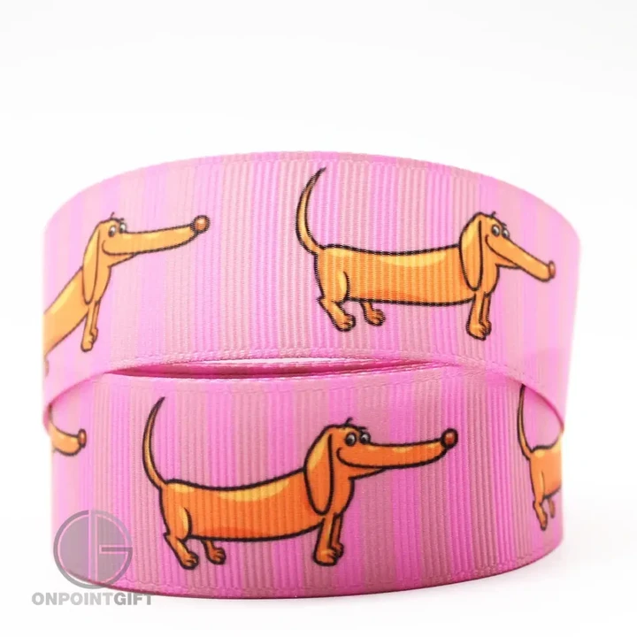 10yd-dachshund-ribbon-christmas-crafts-gift-wrap