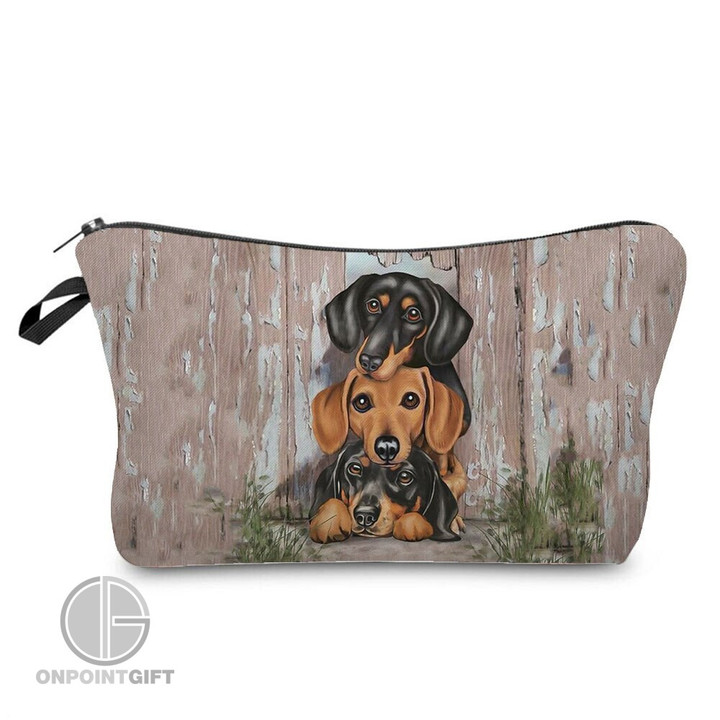 sausage-dog-ladies-cosmetic-bag-pencil-bag-for-girl-womens-stylish-travel-essential
