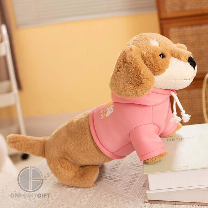 Discover the perfect Dachshund Soft Plush Toy, an adorable stuffed animal for kids and a delightful addition to your home decor. This cute and cuddly Dachshund plush makes an ideal birthday gift for children, and its charming design adds a touch of whimsy to any room. Order yours today and bring joy to both kids and adults alike!