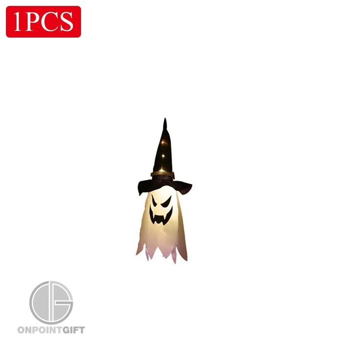 Elevate your Halloween festivities with our Halloween LED Hanging Ghost and Glowing Wizard Hat! These spine-chilling decorations are perfect for creating a hauntingly stylish ambiance at your Halloween party. With eerie LED flashing lights, these ghostly accents will send shivers down your guests' spines. They also make fantastic horror props for your home bar, ensuring a memorable and chilling experience for all. Don't miss out on the chance to add a touch of spooky charm to your Halloween dress-up and decor – shop now!
