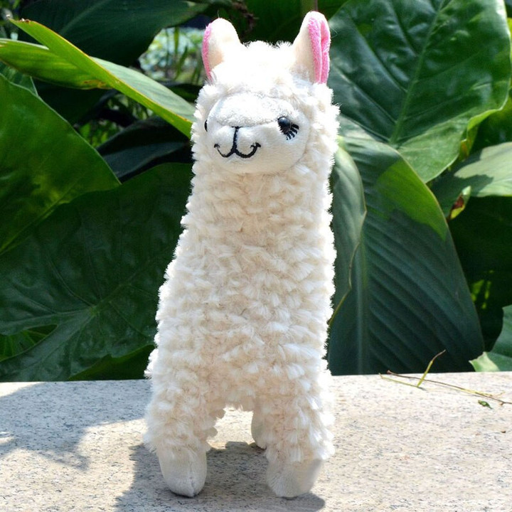 23cm Alpaca Llama Plush Toys for Children Cute Stuffed Animal Dolls Soft Kids Toys Gift Children Room Decor