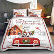 Boston Terrier Christmas Bedding Set