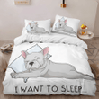 Boston Terrier  Bedding Set