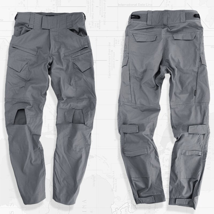Waterproof Tactical Pants Men Elasticity Military Cargo Trousers Male Outdoor Hiking Hunting Wearable Multi-pocket Mens Joggers