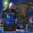 Vintage Style Rust In Peace Megadeth Music Design For Fans