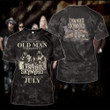 Vintage Style Never Underestimate An Old Man Listen To Lynyrd Music Design For Fans