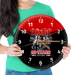 Rock Music Custom Acrylic Clock Vintage Rock
