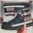 Vintage Rock Music Madison High Chuck Taylor Shoes Product