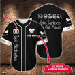Jack Skellington Hello Darkness My Old Friend Personalized Baseball Jersey Shirt GINNBC116047