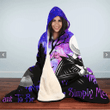 Jack & Sally We Are Simply Meant To Be Personalized Hooded Blanket GINNBC1062