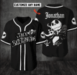 Jack Skellington Personalized Baseball Jersey Shirt GINNBC115980