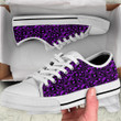 Purple JS Faces Women Low Top Canvas Shoes GINNBC95244