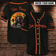 Jack Skellington Halloween Personalized Baseball Jersey Shirt GINNBC1163