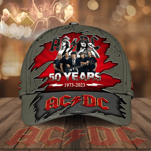 ACDC Band Classic Cap Rock Music Vintage Rock 3AMSYH02-GH
