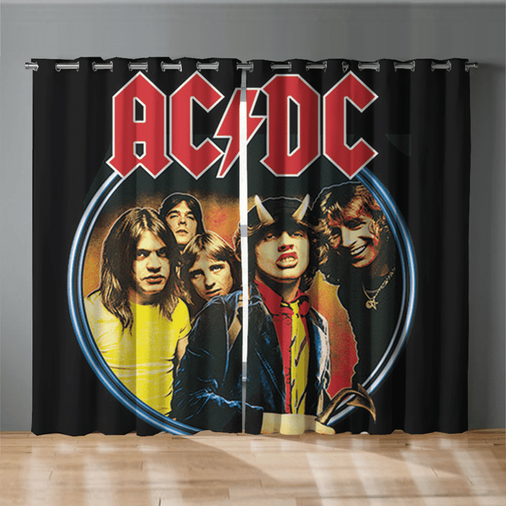 Rock Music Window Curtains Vintage Rock