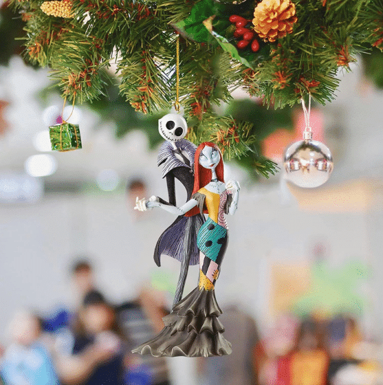 Jack And Sally Hanging Ornament Christmas Tree Decorative Ornaments