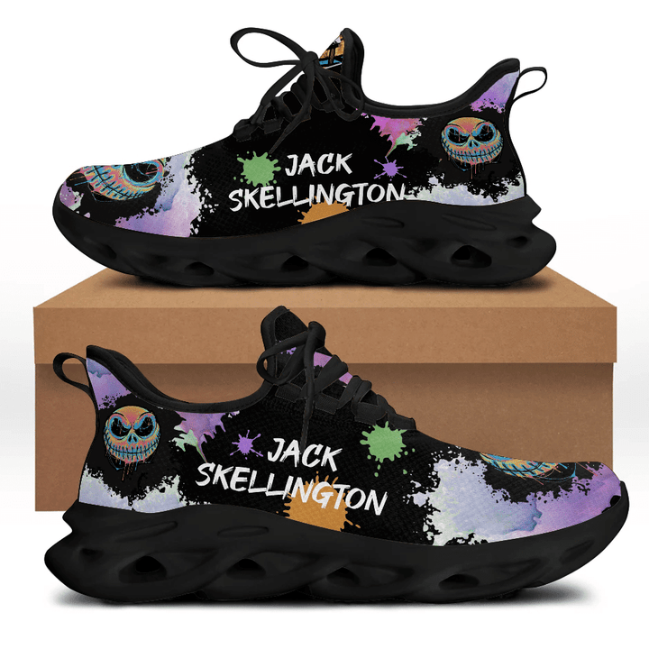 Color Jack Skellington Running Max Soul Shoes GINNBC109523