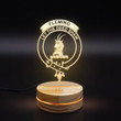 Fleming Clan Badge 3D Lamp