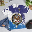 Agnew Clan Crest Scotland Polo T-Shirt