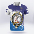 Ainslie Clan Crest Scotland Polo T-Shirt