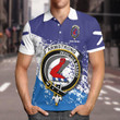 Armstrong Clan Crest Scotland Polo T-Shirt