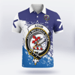 Adam Clan Crest Scotland Polo T-Shirt