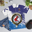 Armstrong Clan Crest Scotland Polo T-Shirt