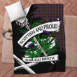 Aikenhead Scottish Pride Tartan Fleece Blanket