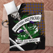 Balfour Scottish Pride Tartan Fleece Blanket