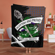 Bethune Scottish Pride Tartan Fleece Blanket