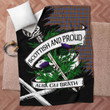 Bethune Scottish Pride Tartan Fleece Blanket