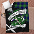 Bannerman Scottish Pride Tartan Fleece Blanket