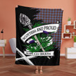 Dalmahoy Scottish Pride Tartan Fleece Blanket