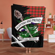 Erskine Scottish Pride Tartan Fleece Blanket