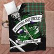 Gayre Scottish Pride Tartan Fleece Blanket