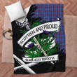 Elliot Scottish Pride Tartan Fleece Blanket