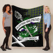 Ferguson Scottish Pride Tartan Fleece Blanket