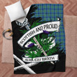 Falconer Scottish Pride Tartan Fleece Blanket