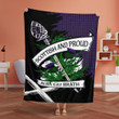 Horsburgh Scottish Pride Tartan Fleece Blanket