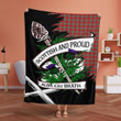 Macbain Scottish Pride Tartan Fleece Blanket